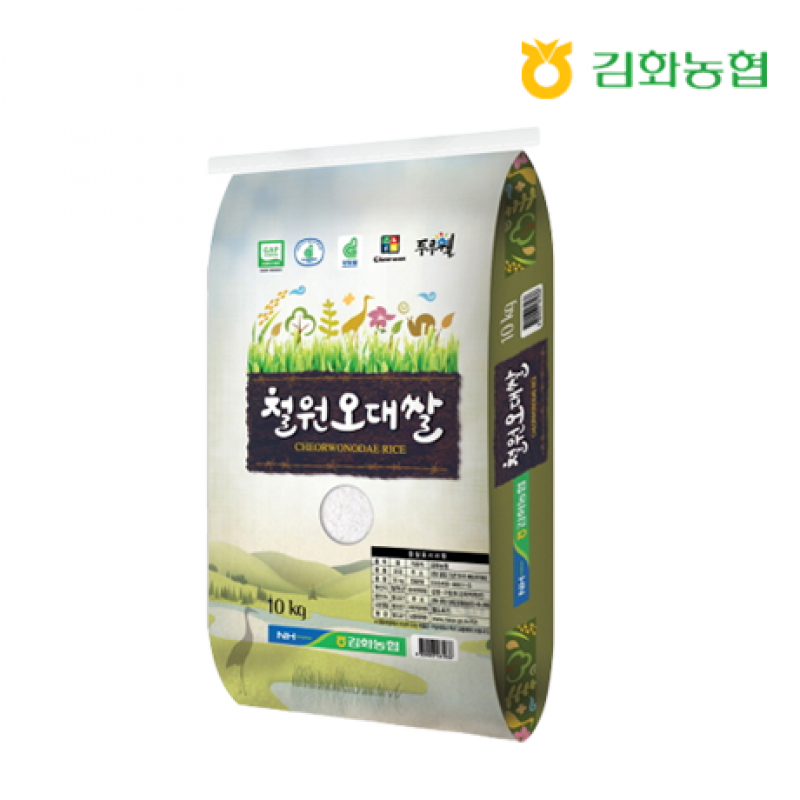 김화농협철원오대쌀,2025년산 철원오대쌀10kg[당일도정,당일발송] 김화농협